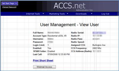 ACCSnet View User Page.png